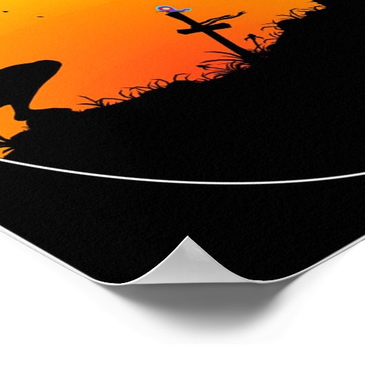 De rouw poster (Hoek)