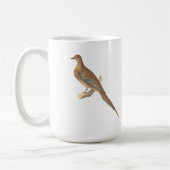 De rouwduif (Carolina Turtle Dove) NY Birds Koffiemok (Links)