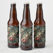 ⚰️ De Rouwraad – Gotisch Victoriaans Bier Etiket (Flessen)