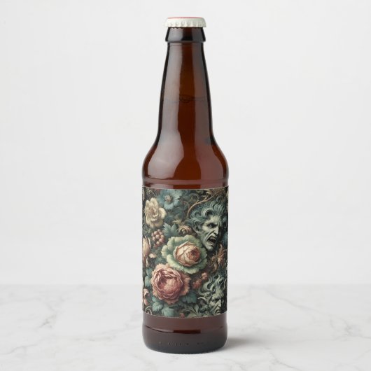 ⚰️ De Rouwraad – Gotisch Victoriaans Bier Etiket (Voorkant)