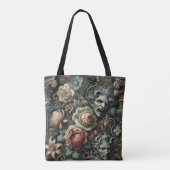 ⚰️ De rouwraad – Gotisch Victoriaans Tote Bag (Achterkant)