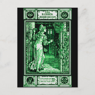 De roverbruidegom van Grimm Briefkaart