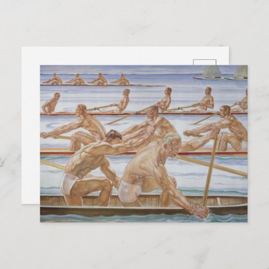 De Rowers Briefkaart (Voorkant / Achterkant)