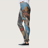 De Rowers (door Hans von Marées) Leggings (Links)