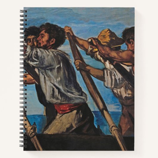 De Rowers (door Hans von Marées) Notitieboek (Voorkant)