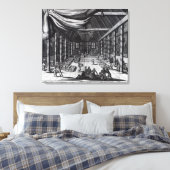 De Royal Banquet, illustratie Canvas Afdruk (Insitu (Slaapkamer))