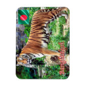 De Royal Bengal Tiger Magneet (Verticaal)