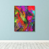 De Royal Bird Fine Art Canvas Print (Insitu (Houten vloer))