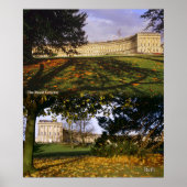 De Royal Crescent, Bath. Poster (Voorkant)