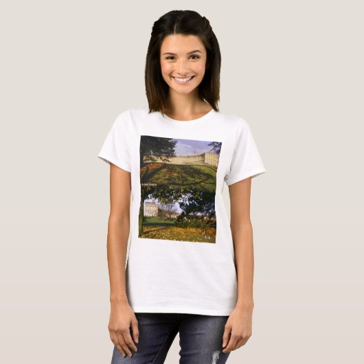 De Royal Crescent, Bath. T-shirt (Voorkant volledig)