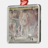De Royal Elephant Metalen Ornament (Links)