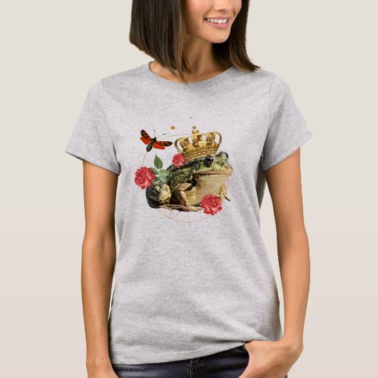 De Royal Frog Collage T-shirt (Voorkant)