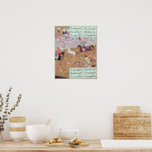 De Royal Hunt Poster (Keuken)