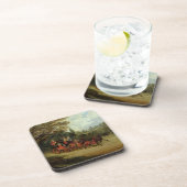 De Royal Mail Coach met Passengers (olie op canva) Onderzetter (Rechterzijde)