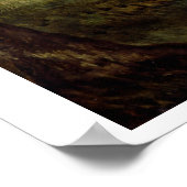 De Royal Mail Coach met Passengers (olie op canva) Poster (Hoek)