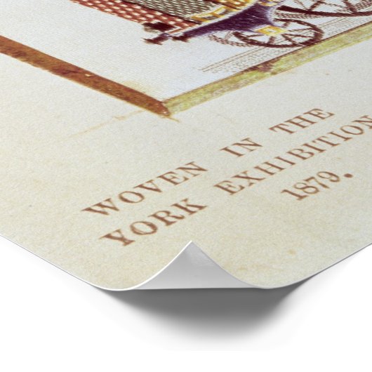 De Royal Mail Coach van Londen en York Poster (Hoek)