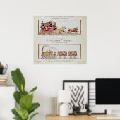 De Royal Mail Coach van Londen en York Poster (Thuiskantoor)