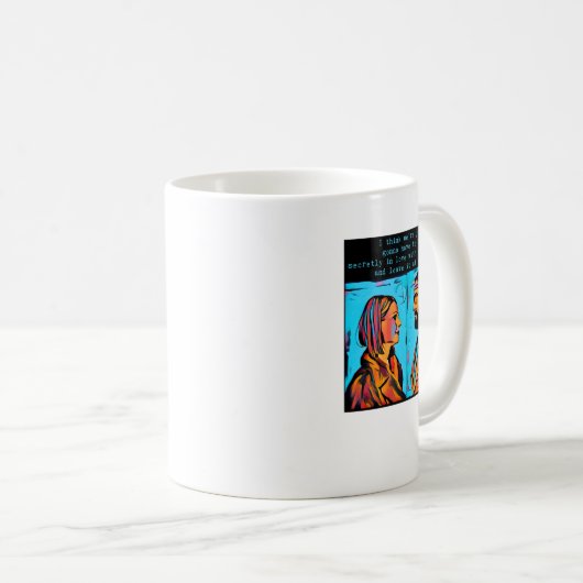 De Royal Tenenbaums Margot en Ritchie Koffiemok (Voorkant rechts)