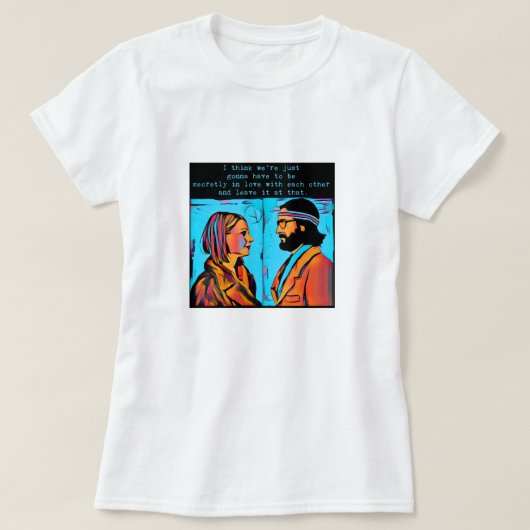 De Royal Tenenbaums Margot en Ritchie T-shirt (Design voorkant)