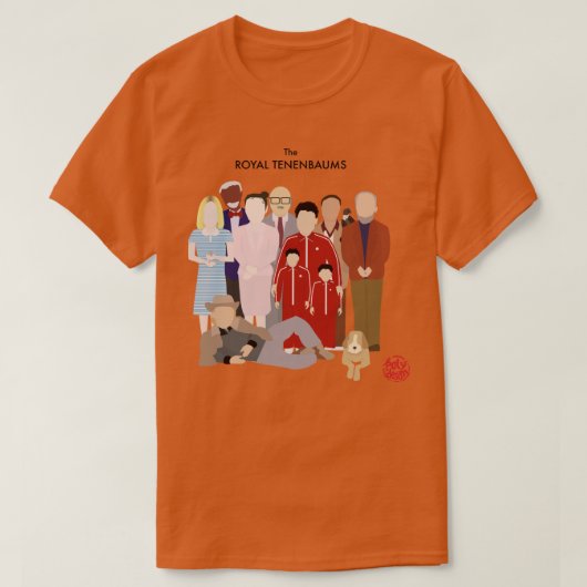 De Royal Tenenbaums T-shirt (Design voorkant)