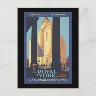 De Royal York Toronto Canada Briefkaart