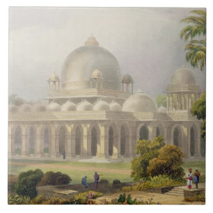 De Roza bij Mehmoodabad in Guzerat of de Tomb van Tegeltje