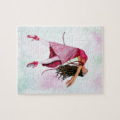 De Roze Ballerina Legpuzzel (Horizontaal)