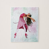 De Roze Ballerina Legpuzzel (Verticaal)