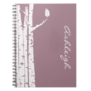 De roze Bomen van de Berk Notitieboek