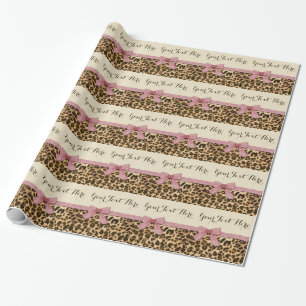 De Roze Boog van het Baby van de Druk van de Cadeaupapier