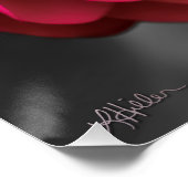 De Roze Camellia Perfect Poster (Hoek)
