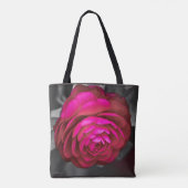 De Roze Camellia Tote Bag (Achterkant)
