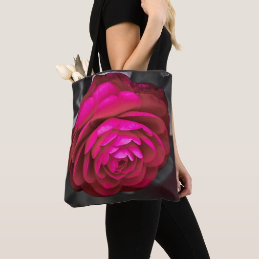 De Roze Camellia Tote Bag (Dichtbij)