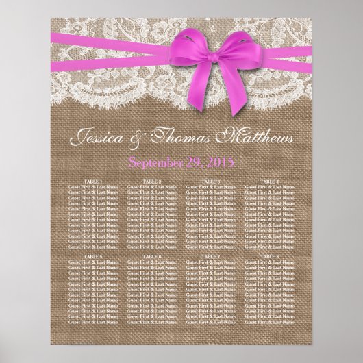 De roze Collectie van het Rustic Boot Wedding Seat Poster (Voorkant)