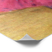 De Roze Danseressen, voor de balletles door Edgar  Poster (Hoek)