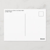 De Roze Danseressen, Voor de Balletuitvoering door Briefkaart (Achterkant)