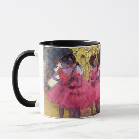 De Roze Danseressen, Voor de Balletvoorstelling do Mok (Links)