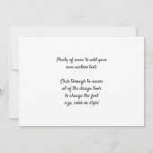 De roze dansers voor de ballet van Edgar Degas Kaart (Achterkant)