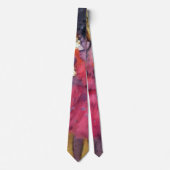 De roze dansers voor de ballet van Edgar Degas Stropdas (Voorkant)