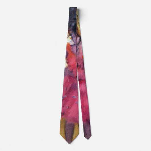 De roze dansers voor de ballet van Edgar Degas Stropdas (Voorkant)