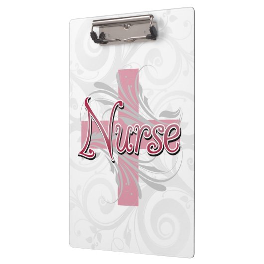 De roze Dwars/Verpleegster van de Werveling Klembord (Links)