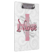 De roze Dwars/Verpleegster van de Werveling Klembord (Rechts)