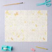De Roze en Gouden Bij Serie Design 6 Tissuepapier (Craft)