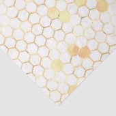 De Roze en Gouden Bij Serie Design 6 Tissuepapier (Detail)