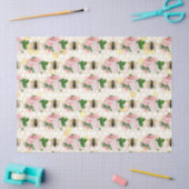 De Roze en Gouden Bij Serie Ontwerp 17 Tissue Papi Tissuepapier (Craft)