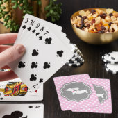De roze en Grijze Gift van de Speelkaarten van de (Insitu)