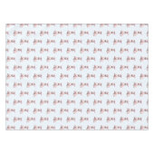 De roze ezel tafelkleed (Voorkant (Horizontaal))