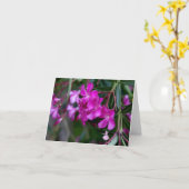 De roze Fee van de Schaduw van de Oleander Kaart (Gele Bloem)