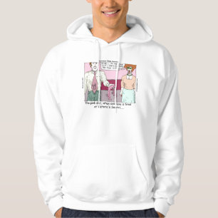 De roze gleuf van Rick London Hoodie