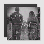 De Roze Hand van de Doodsen van het hart tekende s (Voorkant / Achterkant)